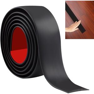 JUNART Bande de transition de seuil de sol stratifié 200cm × 5cm, bande de sol en vinyle autocollante, bordure de transition de bord de carrelage ou de moquette(noir) - Publicité JUNART Bande de transition de seuil de sol stratifié 200cm × 5cm, bande de sol en vinyle autocollante, bordure de transition de bord de carrelage ou de moquette(noir) - Publicité