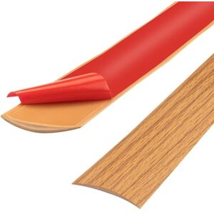 ztowoto Bande de seuil en PVC de 400cm, bandes de transition de sol, bandes de revêtement de sol stratifié, bande de séparation de porte de sol auto-adhésive (400cm-5cm-Grain de bois jaune) - Publicité ztowoto Bande de seuil en PVC de 400cm, bandes de transition de sol, bandes de revêtement de sol stratifié, bande de séparation de porte de sol auto-adhésive (400cm-5cm-Grain de bois jaune) - Publicité