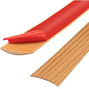 ztowoto 5 * 200cm Bande de seuil en PVC de 200cm, bandes de transition de sol, bandes de revêtement de sol stratifié, bande de séparation de porte de sol auto-adhésive - Publicité ztowoto 5 * 200cm Bande de seuil en PVC de 200cm, bandes de transition de sol, bandes de revêtement de sol stratifié, bande de séparation de porte de sol auto-adhésive - Publicité