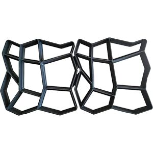 FHONYX 2 PCS Moules à béton 40x40x4cm, De Dalles De Pavage, ferme, pelouse jardin, décoration jardin, chemin, Bricolage, pavés, Réutilisable, coulage, imitation pierre - Publicité FHONYX 2 PCS Moules à béton 40x40x4cm, De Dalles De Pavage, ferme, pelouse jardin, décoration jardin, chemin, Bricolage, pavés, Réutilisable, coulage, imitation pierre - Publicité