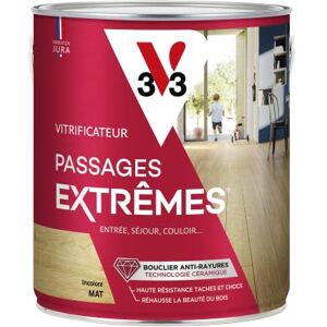 V33 Vernis polycarbonate - Incolore Mat - 2,5L - Vitrificateur - Publicité V33 Vernis polycarbonate - Incolore Mat - 2,5L - Vitrificateur - Publicité