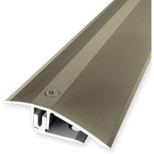 PROVISTON Profilé de rattrapage flexible parquet 51 x 7-23 x 900 mm Sablé Compensation de la hauteur 7-23 mm Barre de seuil alu 1 pièce - Publicité PROVISTON Profilé de rattrapage flexible parquet 51 x 7-23 x 900 mm Sablé Compensation de la hauteur 7-23 mm Barre de seuil alu 1 pièce - Publicité