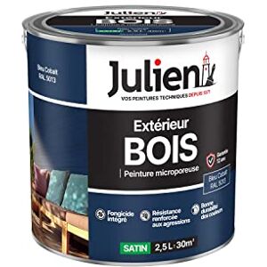 JULIEN - Solvant bois satin 2.5L 5013 - Bleu cobalt - Publicité JULIEN - Solvant bois satin 2.5L 5013 - Bleu cobalt - Publicité