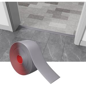FFPMYF Profilé de transition épais, bande auto-adhésive de séparation pour combler les espaces dans le sol, transition de seuil pour moquette, sol en dalles (gris-1 m) - Publicité FFPMYF Profilé de transition épais, bande auto-adhésive de séparation pour combler les espaces dans le sol, transition de seuil pour moquette, sol en dalles (gris-1 m) - Publicité