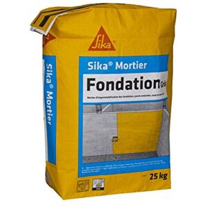 SIKA Mortier d'imperméabilisation des fondations, parois enterrées, caves et sous-sol Mortier Fondation Gris Durcissement rapide Imperméable à l'eau 25kg - Publicité SIKA Mortier d'imperméabilisation des fondations, parois enterrées, caves et sous-sol Mortier Fondation Gris Durcissement rapide Imperméable à l'eau 25kg - Publicité