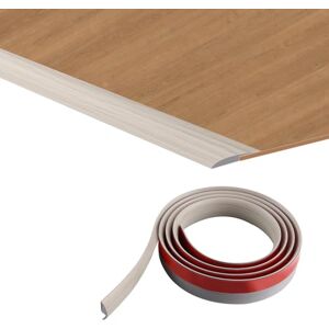 TECDW 2M Barre De Seuil Adhesive, Bande de Seuil de Porte, Profilé de Transition de Tapis, Moquette et Sol Stratifié Profilé de Rattrapage pour Hauteur de Transition Inférieure à 5 mm (Gris) - Publicité TECDW 2M Barre De Seuil Adhesive, Bande de Seuil de Porte, Profilé de Transition de Tapis, Moquette et Sol Stratifié Profilé de Rattrapage pour Hauteur de Transition Inférieure à 5 mm (Gris) - Publicité