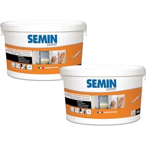 Semin Colle Tout Matériaux , Prêt à l'Emploi, Intérieur/Extérieur, Seau de 5 kg (lot de 2) - Publicité Semin Colle Tout Matériaux , Prêt à l'Emploi, Intérieur/Extérieur, Seau de 5 kg (lot de 2) - Publicité