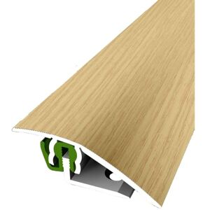 PROVISTON Profil de transition Profil de parquet Largeur : 51 mm Compensation de hauteur : 3-23 mm Longueur : 900 mm Profilé en aluminium Chêne clair 1 pièce - Publicité PROVISTON Profil de transition Profil de parquet Largeur : 51 mm Compensation de hauteur : 3-23 mm Longueur : 900 mm Profilé en aluminium Chêne clair 1 pièce - Publicité