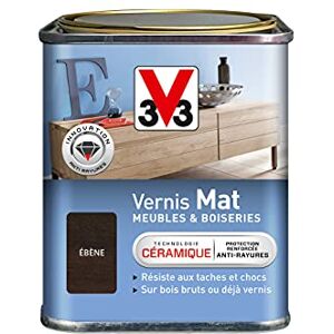 V33 Vernis Bois Ébène Mat - Vernis - Publicité V33 Vernis Bois Ébène Mat - Vernis - Publicité