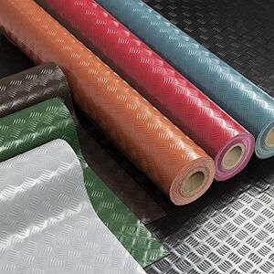 KARAT Revêtement de Sol PVC Diamond Cut Tapis en Caoutchouc de 2 mm d'épaisseur Découpé sur Mesure (120 x 200 cm, Gris) - Publicité KARAT Revêtement de Sol PVC Diamond Cut Tapis en Caoutchouc de 2 mm d'épaisseur Découpé sur Mesure (120 x 200 cm, Gris) - Publicité