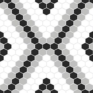 FloorPops WallPops FP2950 Leyton Dalles de sol à décoller et à coller, noir, 30,5 x 30,5 cm - Publicité FloorPops WallPops FP2950 Leyton Dalles de sol à décoller et à coller, noir, 30,5 x 30,5 cm - Publicité