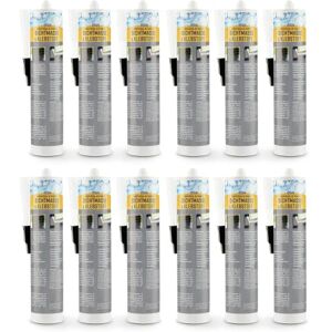 Everfix Mastic bitume et colle 12 cartouche de 310 ml Pour la réparation de l'étanchéité par collage, du toit au sous-sol - Publicité Everfix Mastic bitume et colle 12 cartouche de 310 ml Pour la réparation de l'étanchéité par collage, du toit au sous-sol - Publicité