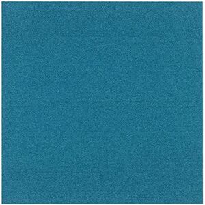 KARAT Dalles de Moquette en Nylon Edinburgh 50 x 50 cm Autocollantes Antistatique Carreaux de Moquette (Turquoise) - Publicité KARAT Dalles de Moquette en Nylon Edinburgh 50 x 50 cm Autocollantes Antistatique Carreaux de Moquette (Turquoise) - Publicité