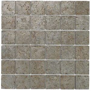 U-TILE - Mosaico pietra 30x30 - cuivre - carrelage mosaïque - Publicité U-TILE - Mosaico pietra 30x30 - cuivre - carrelage mosaïque - Publicité