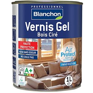 Blanchon Vernis gel bois cire chêne moyen 1 litre - Publicité Blanchon Vernis gel bois cire chêne moyen 1 litre - Publicité