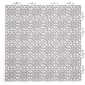 andiamo Barre d'angle pour carrelage en Plastique Moderne Fliese Vorteils- Set: 14 Stück (2m²) Gris Clair - Publicité andiamo Barre d'angle pour carrelage en Plastique Moderne Fliese Vorteils- Set: 14 Stück (2m²) Gris Clair - Publicité