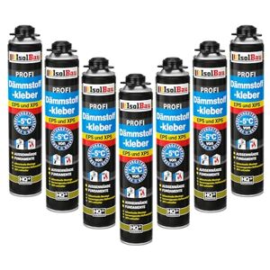 Isolbau Colle isolante B2 7 x 750 ml Colle périphérique pour panneaux EPS et XPS Mousse adhésive en polyuréthane 1K pour fixer et isoler - Publicité Isolbau Colle isolante B2 7 x 750 ml Colle périphérique pour panneaux EPS et XPS Mousse adhésive en polyuréthane 1K pour fixer et isoler - Publicité