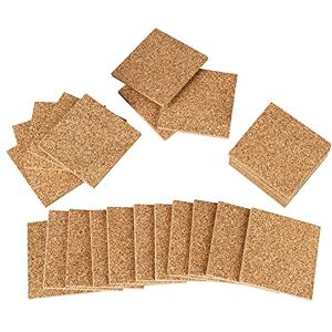 Kork-Deko Lot de 25 plots de terrasse en liège,Construction de base en liège,Construction de terrasse et de balcon avec liège,Lot de 25 dalles de terrasse en liège,Durable et durable,70x70x5 mm - Publicité Kork-Deko Lot de 25 plots de terrasse en liège,Construction de base en liège,Construction de terrasse et de balcon avec liège,Lot de 25 dalles de terrasse en liège,Durable et durable,70x70x5 mm - Publicité