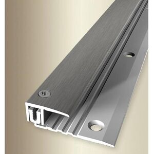 PROVISTON Profilé de finition parquet Largeur 22 mm Épaisseur sol 6,5-16 mm Longueur 2700 mm Profilé en alu Profilé d'arrêt Aspect inox 1 pièce - Publicité PROVISTON Profilé de finition parquet Largeur 22 mm Épaisseur sol 6,5-16 mm Longueur 2700 mm Profilé en alu Profilé d'arrêt Aspect inox 1 pièce - Publicité