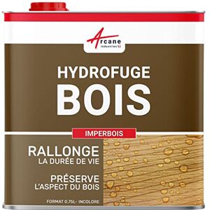 ARCANE INDUSTRIES Imperméabilisant, hydrofuge pour bois extérieur et saturateur, permet de conserver l'aspect naturel : teck, pin, bois exotique, chêne 0.75 L (jusqu'à 3.75 m²) - Publicité ARCANE INDUSTRIES Imperméabilisant, hydrofuge pour bois extérieur et saturateur, permet de conserver l'aspect naturel : teck, pin, bois exotique, chêne 0.75 L (jusqu'à 3.75 m²) - Publicité