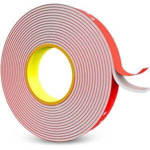 SOLNIT Ruban de montage double face très résistant et étanche, adhésif de montage puissant pour décoration de maison, bureau, voiture, panneau en verre, mur, fabriqué avec 4229P (20mm x 3 meter) - Publicité SOLNIT Ruban de montage double face très résistant et étanche, adhésif de montage puissant pour décoration de maison, bureau, voiture, panneau en verre, mur, fabriqué avec 4229P (20mm x 3 meter) - Publicité