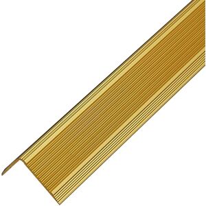 PRIOstahl Profil pour marches d'escalier Profil d'angle Profil autocollant 1 pièce Couleur: Or Dimensions: 20 x 30 x 2 mm Longueur: 900 mm Protection de marches d'escalier rainurée en aluminium - Publicité PRIOstahl Profil pour marches d'escalier Profil d'angle Profil autocollant 1 pièce Couleur: Or Dimensions: 20 x 30 x 2 mm Longueur: 900 mm Protection de marches d'escalier rainurée en aluminium - Publicité