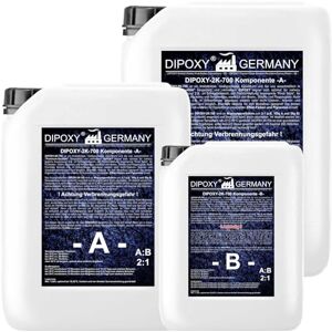 DIPOXY 30Kg 2K Résine époxy transparente Glaçage Epoxyde bi composant Epoxy Resine Coulée Cristalline PRV table sol bois fibre carrelage colle -2K-700 - Publicité DIPOXY 30Kg 2K Résine époxy transparente Glaçage Epoxyde bi composant Epoxy Resine Coulée Cristalline PRV table sol bois fibre carrelage colle -2K-700 - Publicité