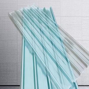 kefu01 Panneaux Ondulés en Fibre de Verre de 2mm,Tôle Ondulée du Jour en Fibre de Verre Résistante aux Chocs,Panneaux de Toiture Transparente Isolante Thermique Protection Solaire (0.9x1.9m/35x75in,6 pcs) - Publicité kefu01 Panneaux Ondulés en Fibre de Verre de 2mm,Tôle Ondulée du Jour en Fibre de Verre Résistante aux Chocs,Panneaux de Toiture Transparente Isolante Thermique Protection Solaire (0.9x1.9m/35x75in,6 pcs) - Publicité