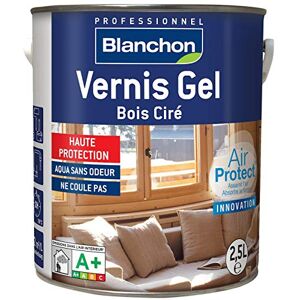 Blanchon Vernis gel bois cire chêne clair 2.5 litres - Publicité Blanchon Vernis gel bois cire chêne clair 2.5 litres - Publicité