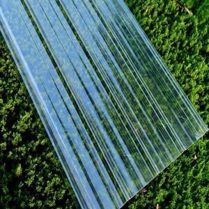KDDFN Plaque Ondulées de 1,2mm,Panneaux de Toiture Isolants en FRP,Feuille de Toit Transparente Imperméable,Tôle Ondulée Trapézoïdale Anti-UV,avec Vis,pour Hangar de Garage (0.9x1m/35x39in) - Publicité KDDFN Plaque Ondulées de 1,2mm,Panneaux de Toiture Isolants en FRP,Feuille de Toit Transparente Imperméable,Tôle Ondulée Trapézoïdale Anti-UV,avec Vis,pour Hangar de Garage (0.9x1m/35x39in) - Publicité