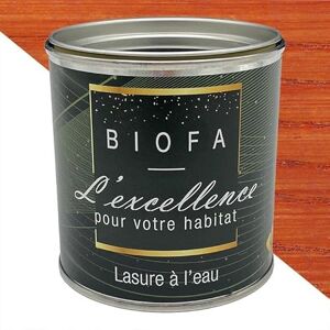 Biofa Lasure à l'eau 0,375L pour bois intérieur et extérieur Faible en COV (Orange) - Publicité Biofa Lasure à l'eau 0,375L pour bois intérieur et extérieur Faible en COV (Orange) - Publicité