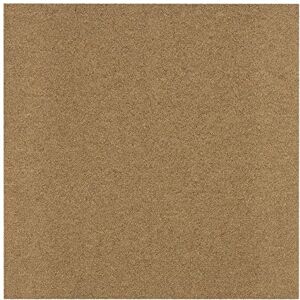 KARAT Dalles de Moquette en Nylon Edinburgh 50 x 50 cm Autocollantes Antistatique Carreaux de Moquette (Beige) - Publicité KARAT Dalles de Moquette en Nylon Edinburgh 50 x 50 cm Autocollantes Antistatique Carreaux de Moquette (Beige) - Publicité