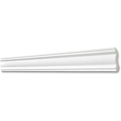 Decosa Moulure ST45 polystyrène blanc 45 x 45 mm longueur 2 m 5 pièces (=10 m) - Publicité Decosa Moulure ST45 polystyrène blanc 45 x 45 mm longueur 2 m 5 pièces (=10 m) - Publicité