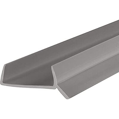 STEIGNER Joint pour plinthe cuisine, profil d’étanchéité pour socle cuisine, 18mm / 19mm, longueur : 1,5m, Gris - Publicité STEIGNER Joint pour plinthe cuisine, profil d’étanchéité pour socle cuisine, 18mm / 19mm, longueur : 1,5m, Gris - Publicité