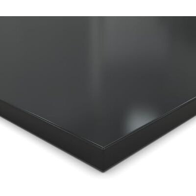 AUPROTEC Panneau de particules de 25 mm, découpe noire de signalisation, revêtement en résine mélaminée, longueur jusqu'à 200 cm, panneaux décoratifs avec bande de 2 mm, choix : 20 x 80 cm (bord ABS complet) - Publicité AUPROTEC Panneau de particules de 25 mm, découpe noire de signalisation, revêtement en résine mélaminée, longueur jusqu'à 200 cm, panneaux décoratifs avec bande de 2 mm, choix : 20 x 80 cm (bord ABS complet) - Publicité