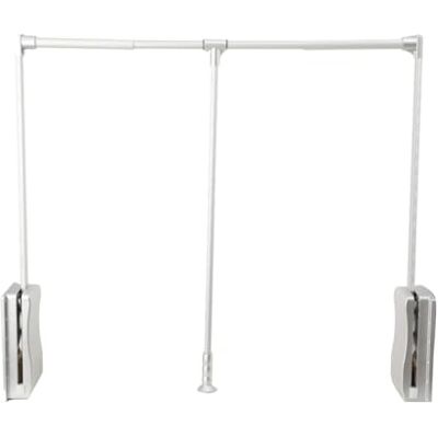 Lfhelper Portant à vêtements escamotable Largeur réglable 660-890 mm Pour un accès facile au placard Design peu encombrant Système hydraulique lisse - Publicité Lfhelper Portant à vêtements escamotable Largeur réglable 660-890 mm Pour un accès facile au placard Design peu encombrant Système hydraulique lisse - Publicité