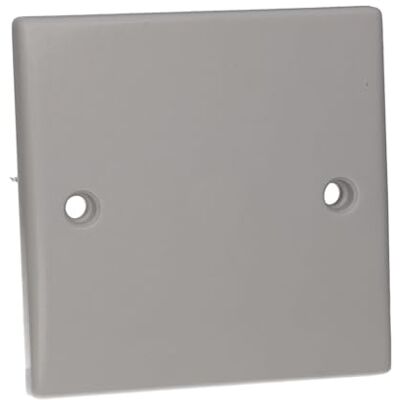 Kenable - 1-Gang Blanking Plate Cover - Bord arrondi - Blanc - Faceplate - Publicité Kenable - 1-Gang Blanking Plate Cover - Bord arrondi - Blanc - Faceplate - Publicité