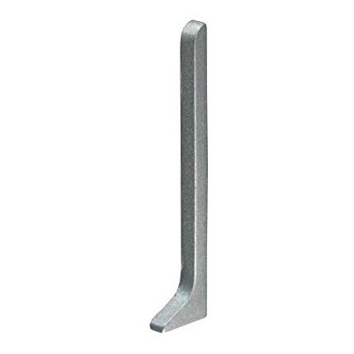 Fuchs Design Hauteur: 60 mm FUCHS pièce de coin droite aluminium anodisé argent pâle - Publicité Fuchs Design Hauteur: 60 mm FUCHS pièce de coin droite aluminium anodisé argent pâle - Publicité