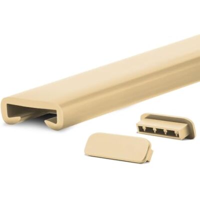 Garmin Main Courante PVC 40 x 8 mm Flexible pour Escalier Crème, 10 m - Publicité Garmin Main Courante PVC 40 x 8 mm Flexible pour Escalier Crème, 10 m - Publicité