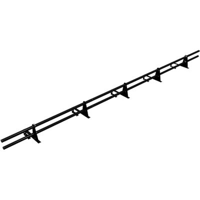 Parotec PARE-NEIGE Kit Tubulaire Complet 3,0 m (300 cm) Pour toits en tuiles (céramique/béton) – pare-neige/système antineige 1 tube, 5 supports 10 couleurs RAL 9005 Noir profond - Publicité Parotec PARE-NEIGE Kit Tubulaire Complet 3,0 m (300 cm) Pour toits en tuiles (céramique/béton) – pare-neige/système antineige 1 tube, 5 supports 10 couleurs RAL 9005 Noir profond - Publicité