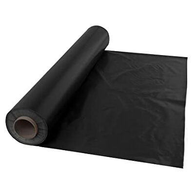 Provarm Film de protection pour chape, film en polyéthylène noir, membrane résistante à l'humidité, film polyéthylène robuste, différentes tailles et épaisseurs - Publicité Provarm Film de protection pour chape, film en polyéthylène noir, membrane résistante à l'humidité, film polyéthylène robuste, différentes tailles et épaisseurs - Publicité