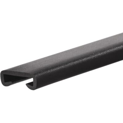 Garmin Main Courante PVC 40 x 8 mm Flexible Noir-Argenté, 1 m Profilé de protection pour rampe d'escalier, souple et sûr, s'adapte sur acier plat, escaliers & balustrades - Publicité Garmin Main Courante PVC 40 x 8 mm Flexible Noir-Argenté, 1 m Profilé de protection pour rampe d'escalier, souple et sûr, s'adapte sur acier plat, escaliers & balustrades - Publicité