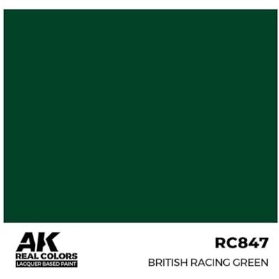 AK Interactive AK REAL COLORS RC847 British Racing Green (17ml) - Publicité AK Interactive AK REAL COLORS RC847 British Racing Green (17ml) - Publicité
