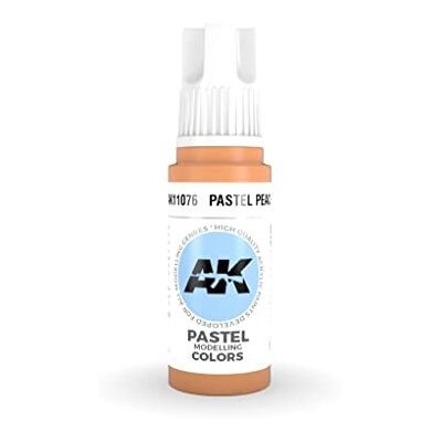 AK Interactive AK Acrylics 3Gen AK11076 Pastel Peach (17ml) - Publicité AK Interactive AK Acrylics 3Gen AK11076 Pastel Peach (17ml) - Publicité
