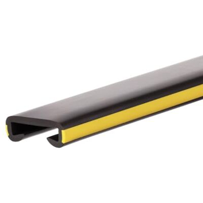 Garmin Main Courante PVC 40 x 8 mm Flexible pour Escalier Noir - Publicité Garmin Main Courante PVC 40 x 8 mm Flexible pour Escalier Noir - Publicité