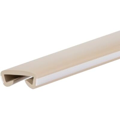 Garmin Main Courante PVC 40 x 8 mm Flexible pour Escalier Beige - Publicité Garmin Main Courante PVC 40 x 8 mm Flexible pour Escalier Beige - Publicité