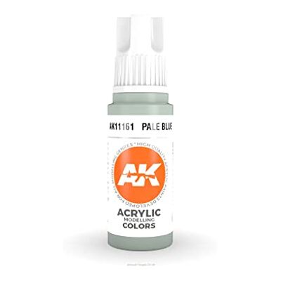 AK Interactive AK Acrylics 3Gen AK11161 Pale Blue (17ml) - Publicité AK Interactive AK Acrylics 3Gen AK11161 Pale Blue (17ml) - Publicité