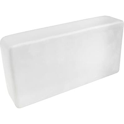 Fuchs Design Collection Crystal Classic 1 pièce vue complète satiné (6 face) brique de verre brique de verre 20x10x5 cm Bloc de verre en verre véritable de haute qualité - Publicité Fuchs Design Collection Crystal Classic 1 pièce vue complète satiné (6 face) brique de verre brique de verre 20x10x5 cm Bloc de verre en verre véritable de haute qualité - Publicité