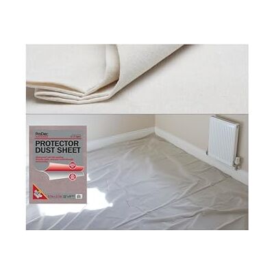 Prodec Advance 2,7m x 3,7m Tissu anti-poussière résistant à l'eau - CRPR129 - Publicité Prodec Advance 2,7m x 3,7m Tissu anti-poussière résistant à l'eau - CRPR129 - Publicité
