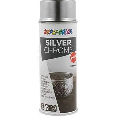 DUPLI-COLOR Duplicolor 674778 Peinture Décoratif, Chrome Argenté - Publicité DUPLI-COLOR Duplicolor 674778 Peinture Décoratif, Chrome Argenté - Publicité